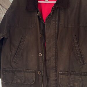 Orvis Red Cotton Jacket